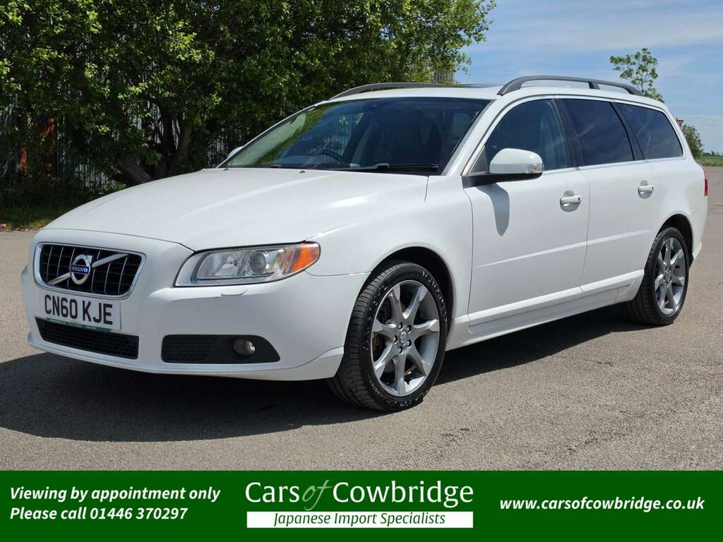 Volvo V70 2.5T Se Lux Geartronic Euro 5 White