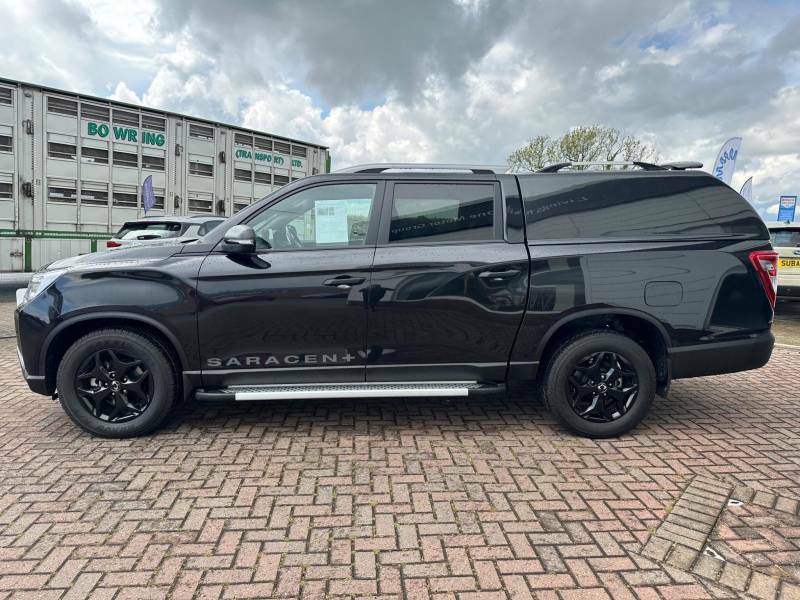 SsangYong Musso 2.2 Double Cab Pick Up Lwb Saracen Plus - 202 YX25XKM Black #6