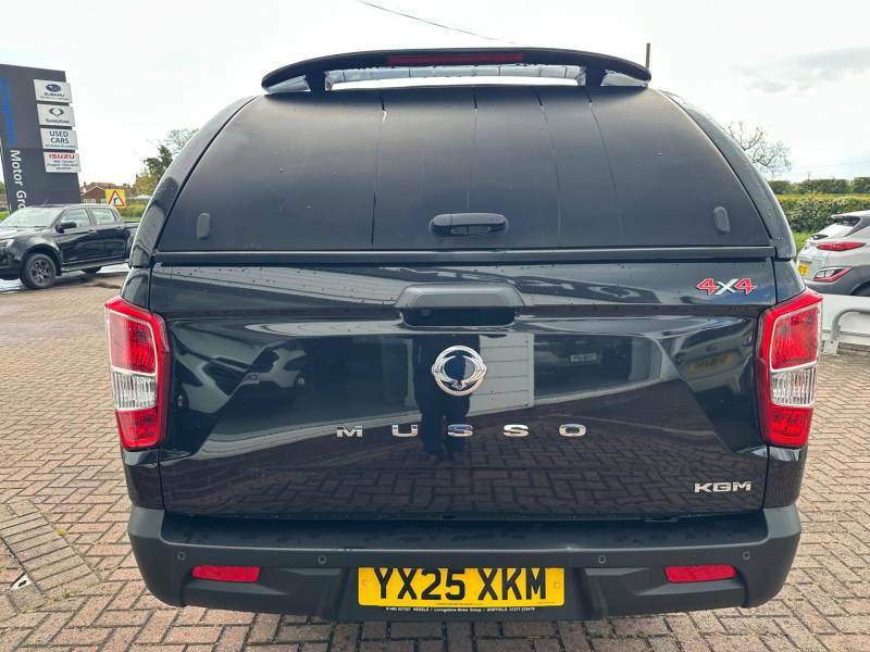 SsangYong Musso 2.2 Double Cab Pick Up Lwb Saracen Plus - 202 YX25XKM Black #4
