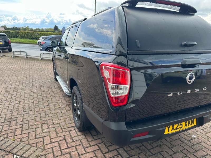 SsangYong Musso 2.2 Double Cab Pick Up Lwb Saracen Plus - 202 YX25XKM Black #5