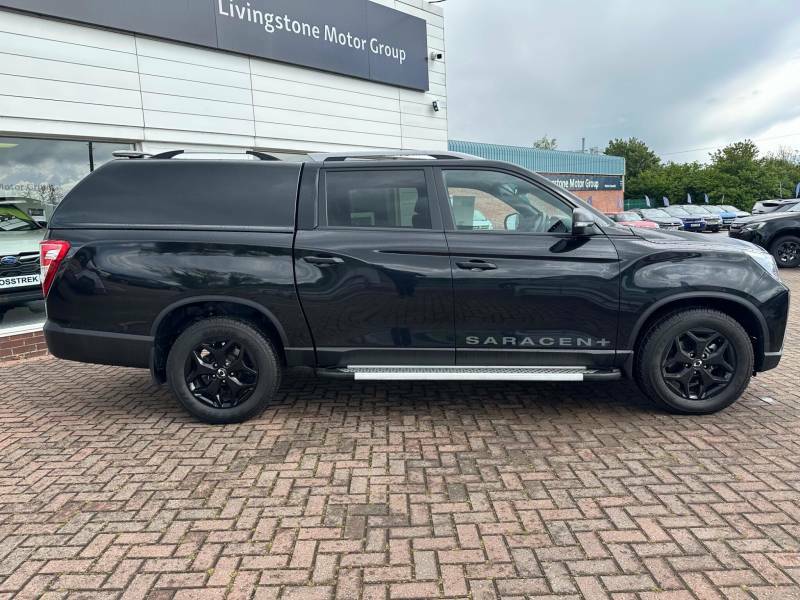 SsangYong Musso 2.2 Double Cab Pick Up Lwb Saracen Plus - 202 YX25XKM Black #2