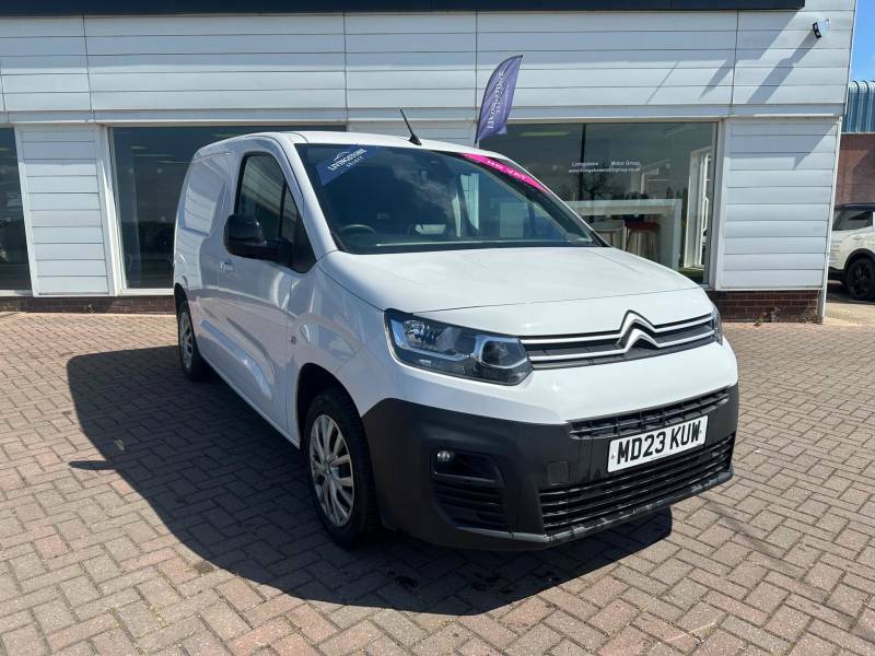 Citroen Berlingo 1.5 Bluehdi 650Kg Driver Edition 100Ps 6 Speed Ss White