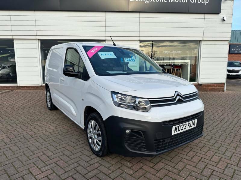 Citroen Berlingo 1.5 Bluehdi 650Kg Driver Edition 100Ps 6 Speed Ss White