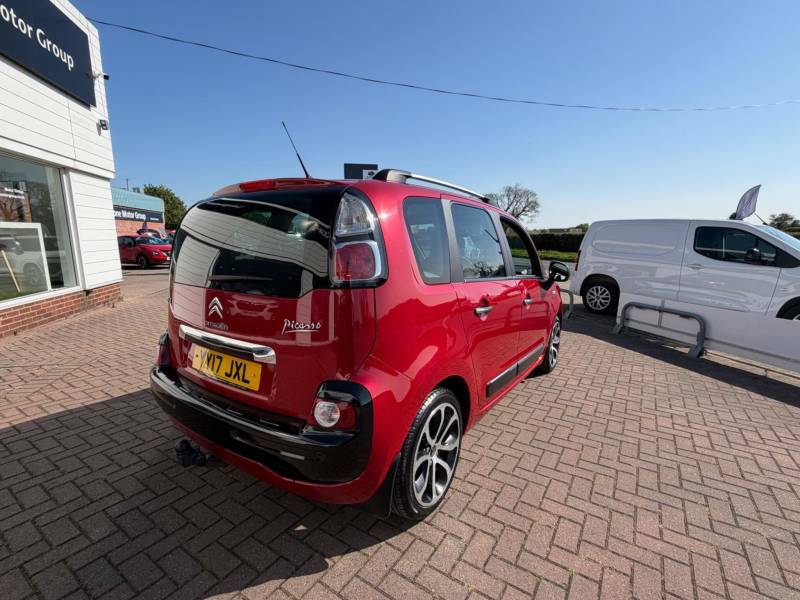 Citroen C3 Picasso 1.6 Bluehdi Platinum Euro 6 - 2017 17 YY17JXL Red #3