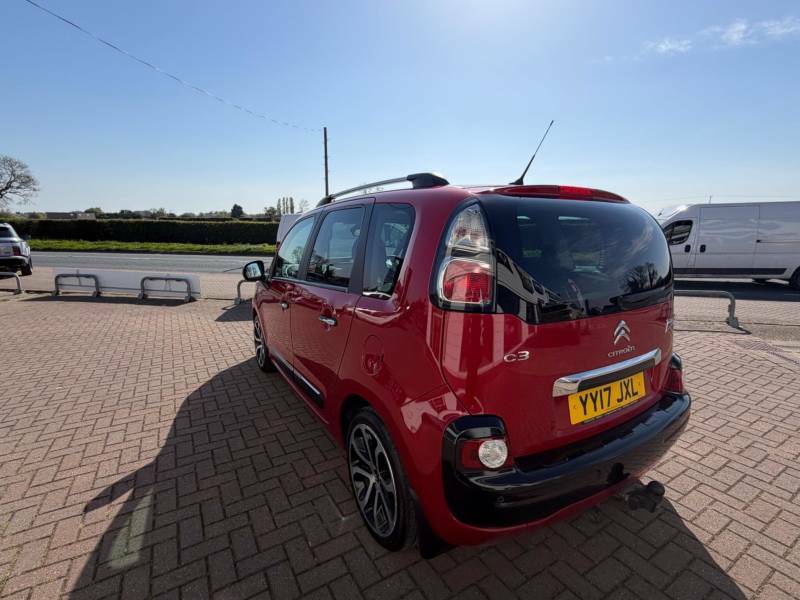 Citroen C3 Picasso 1.6 Bluehdi Platinum Euro 6 - 2017 17 YY17JXL Red #5