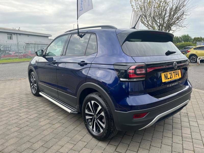 Volkswagen T-Cross 1.0 Tsi 110 United Dsg - 2021 21 NL21TPV Blue #4