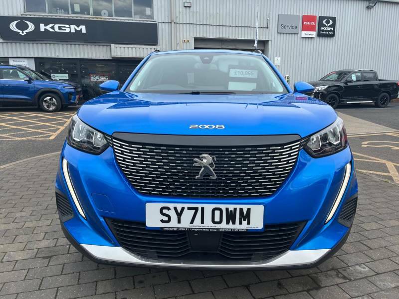 Peugeot 2008 1.2 Puretech Allure - 2021 71 SY71OWM Blue #4