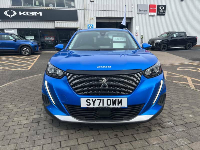 Peugeot 2008 1.2 Puretech Allure - 2021 71 SY71OWM Blue #5