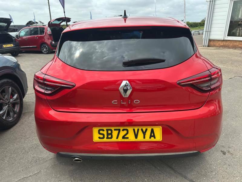 Renault Clio 1.0 Tce 90 Techno - 2023 72 SB72VYA Red #3