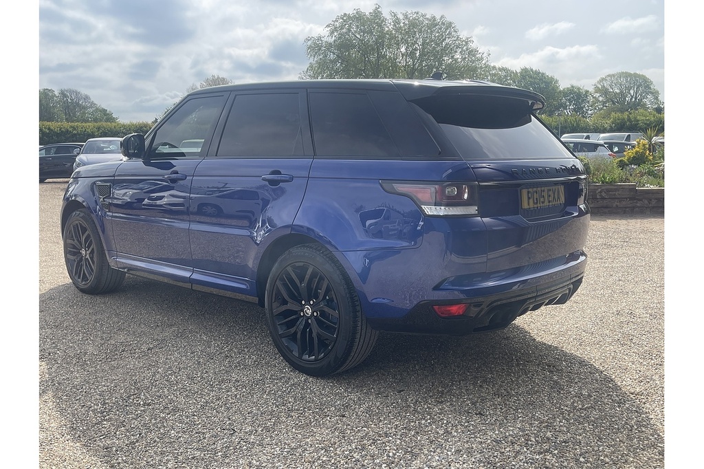 Land Rover Range Rover Sport V8 Svr U2556 Ulez PG15EXA Blue #5