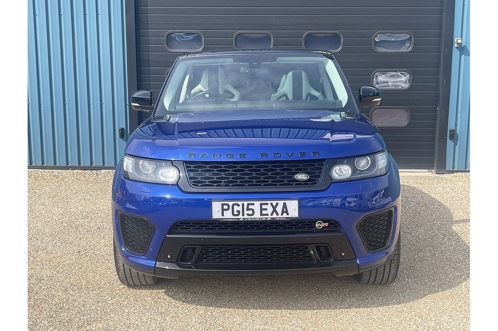 Land Rover Range Rover Sport V8 Svr U2556 Ulez PG15EXA Blue #2