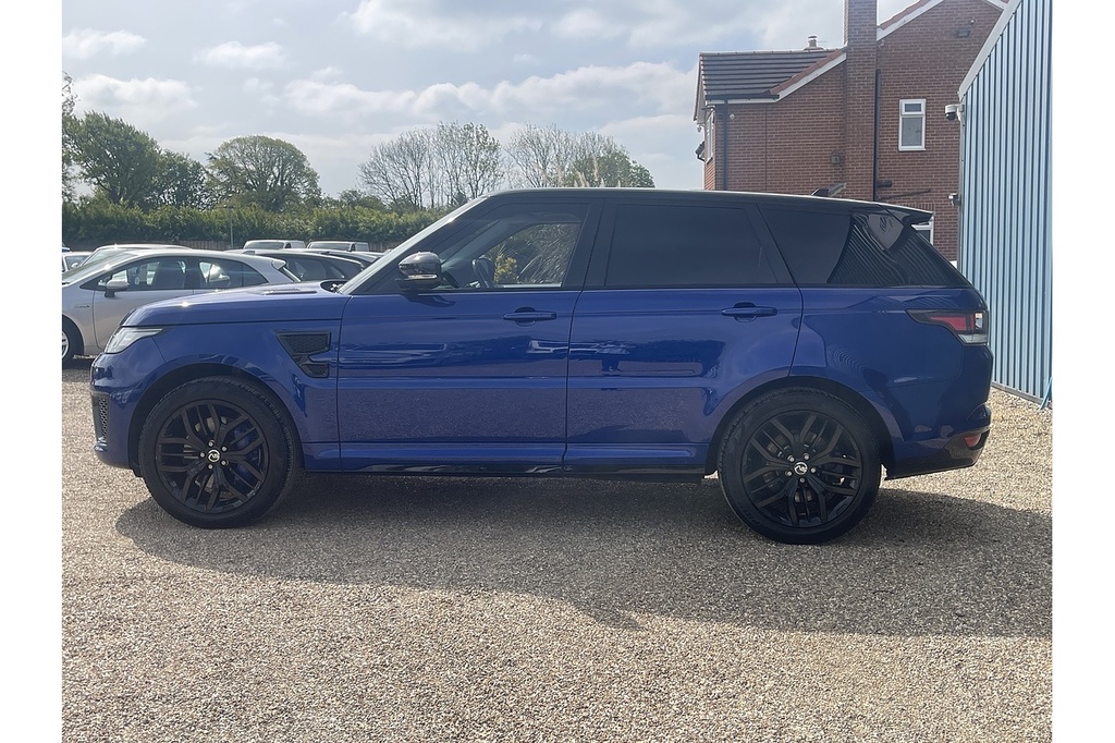Land Rover Range Rover Sport V8 Svr U2556 Ulez PG15EXA Blue #4