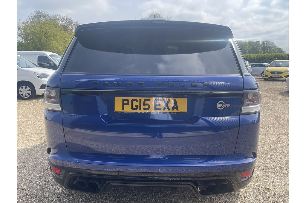 Land Rover Range Rover Sport V8 Svr U2556 Ulez PG15EXA Blue #6