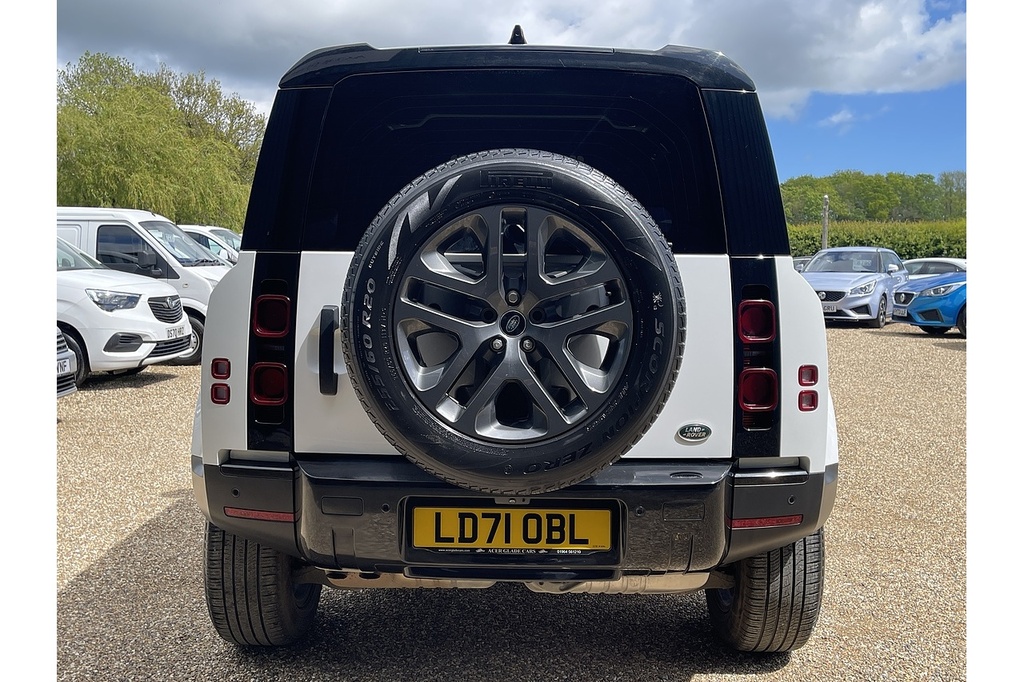Land Rover Defender 90 D200 Mhev 2021 U2558 Ulez LD71OBL White #6