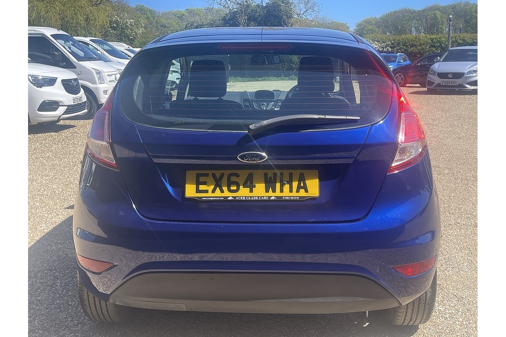 Ford Fiesta Zetec 2014 U2532 Ulez EX64WHA Blue #6
