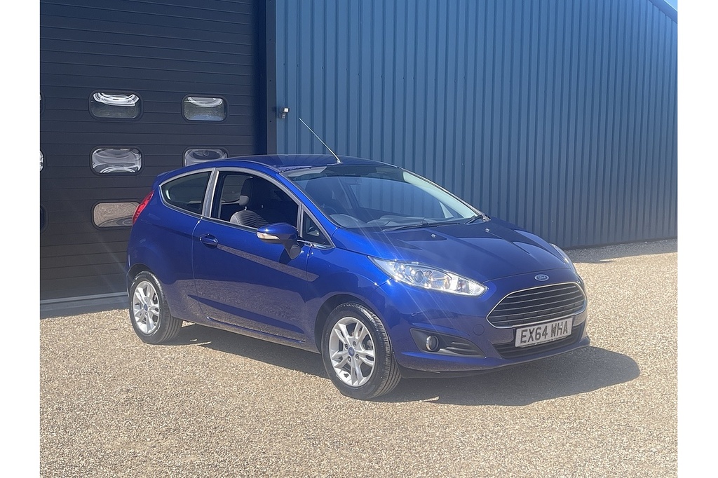 Ford Fiesta Zetec 2014 U2532 Ulez Blue