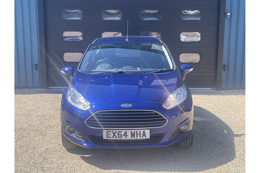 Ford Fiesta Zetec 2014 U2532 Ulez EX64WHA Blue #2