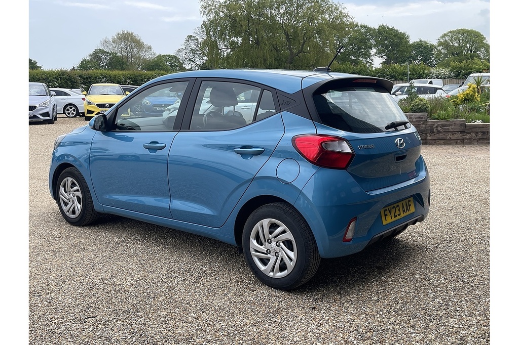 Hyundai I10 Se 2023 U2563 Ulez FY23AAF Blue #5
