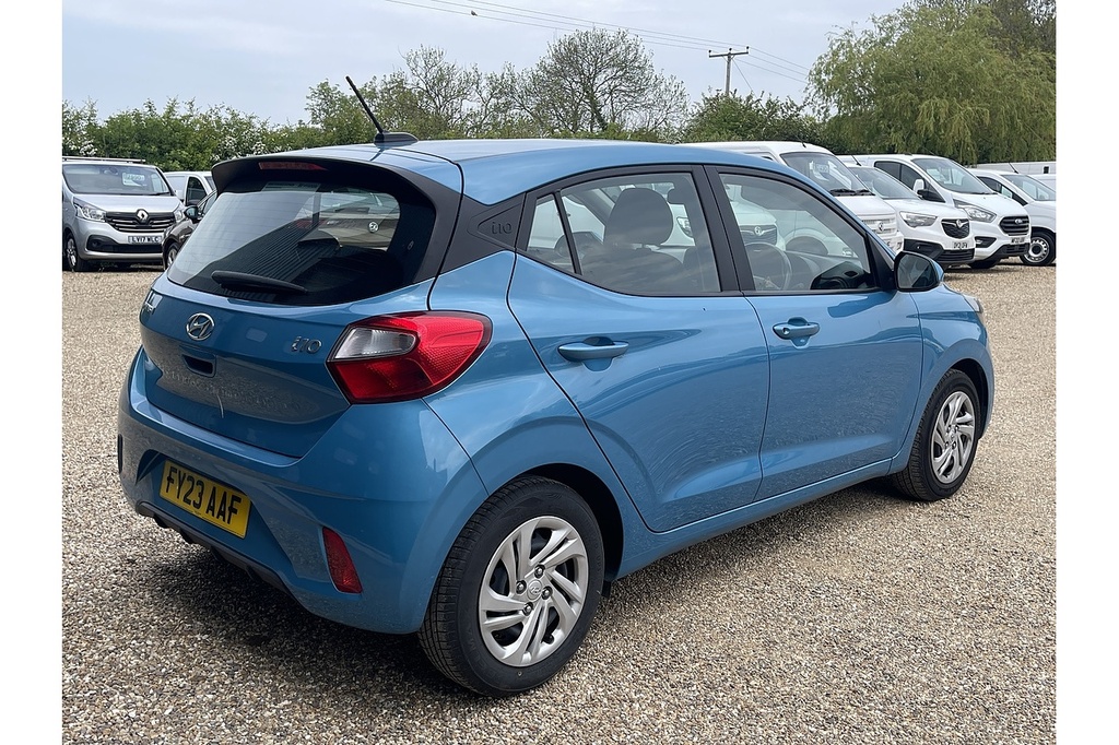 Hyundai I10 Se 2023 U2563 Ulez FY23AAF Blue #6