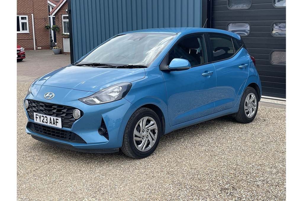 Hyundai I10 Se 2023 U2563 Ulez FY23AAF Blue #3