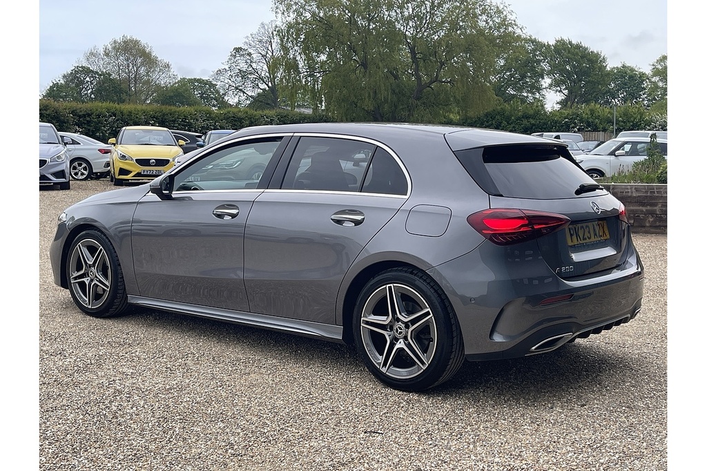 Mercedes-Benz A Class A200h Mhev Amg Line 2023 U2560 Ulez PK23AZX Grey #5
