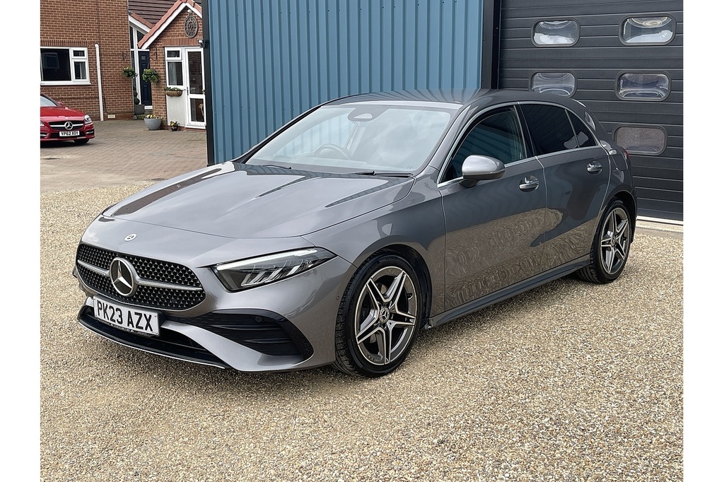 Mercedes-Benz A Class A200h Mhev Amg Line 2023 U2560 Ulez PK23AZX Grey #3