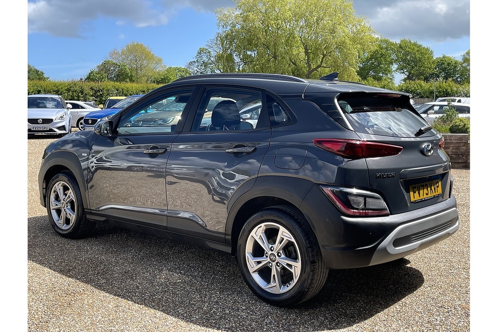 Hyundai Kona T-gdi Mhev Se Connect 2023 U2564 Ulez FV73KVP Grey #5