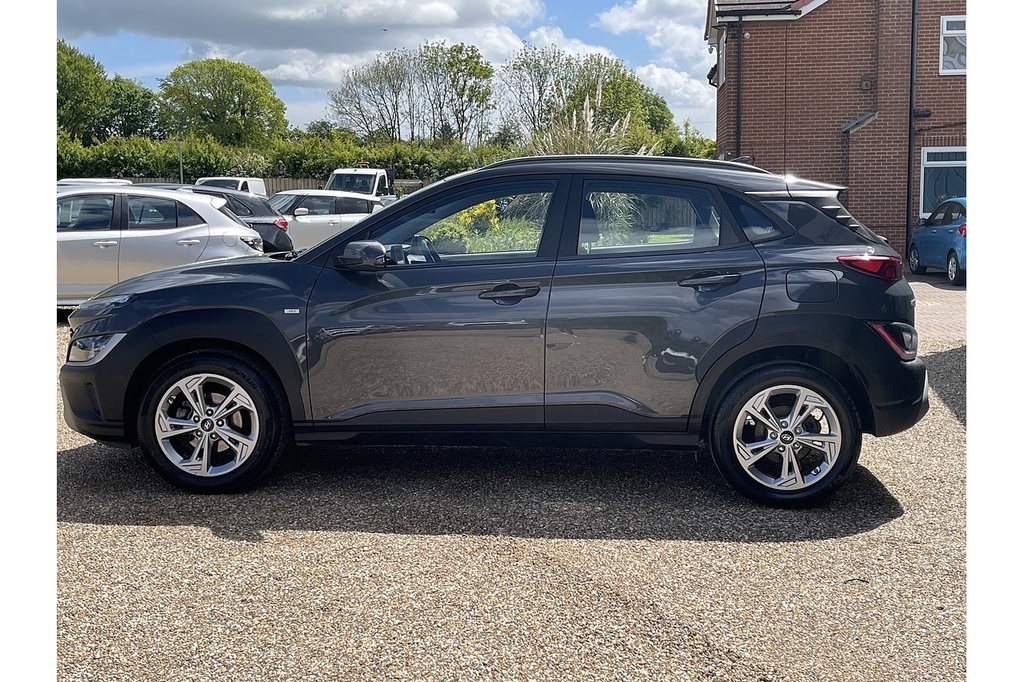 Hyundai Kona T-gdi Mhev Se Connect 2023 U2564 Ulez FV73KVP Grey #4