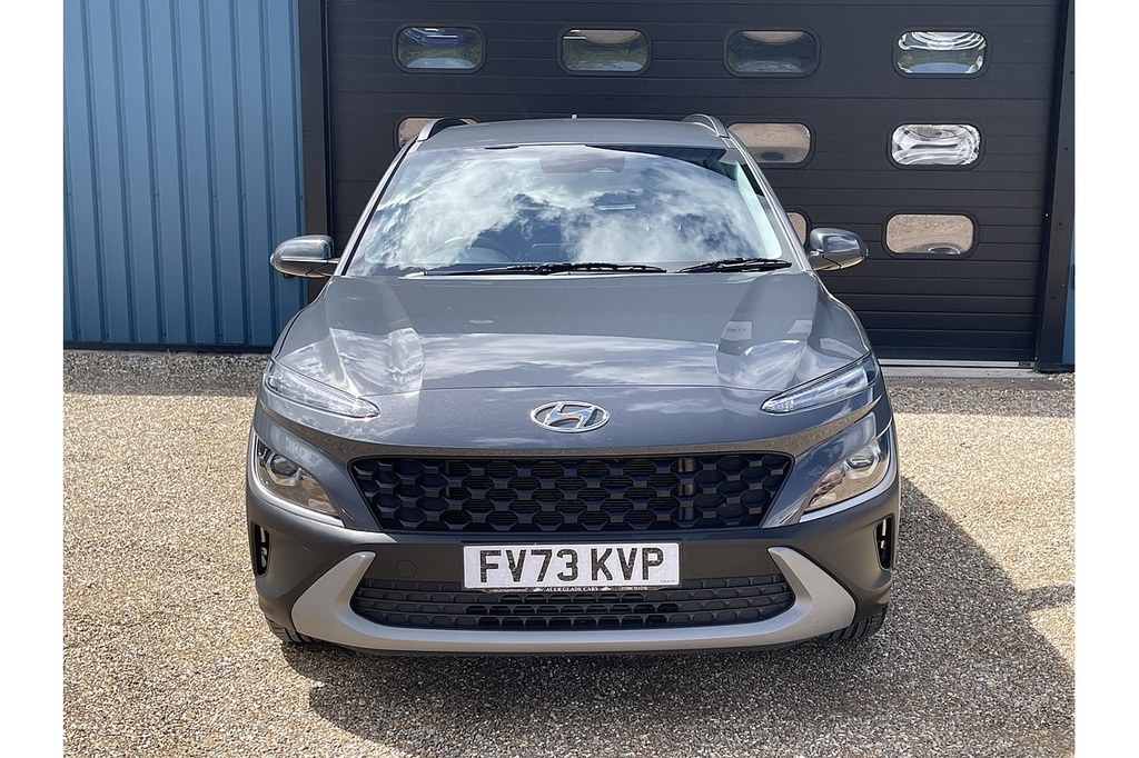 Hyundai Kona T-gdi Mhev Se Connect 2023 U2564 Ulez FV73KVP Grey #2