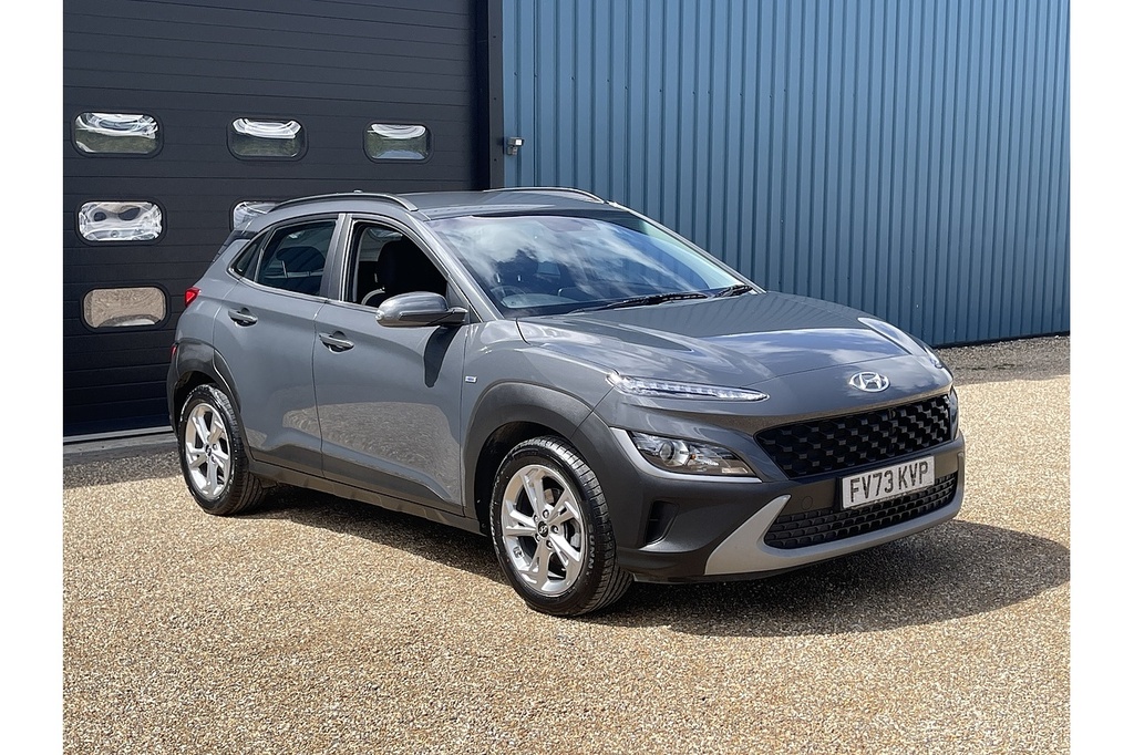 Hyundai Kona T-gdi Mhev Se Connect 2023 U2564 Ulez Grey