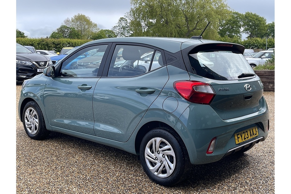 Hyundai I10 Se 2023 U2559 Ulez FY23AAJ Green #5