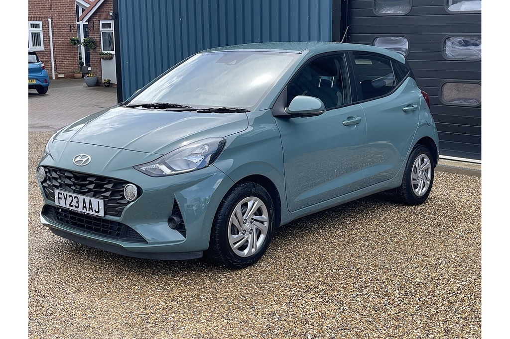 Hyundai I10 Se 2023 U2559 Ulez FY23AAJ Green #3