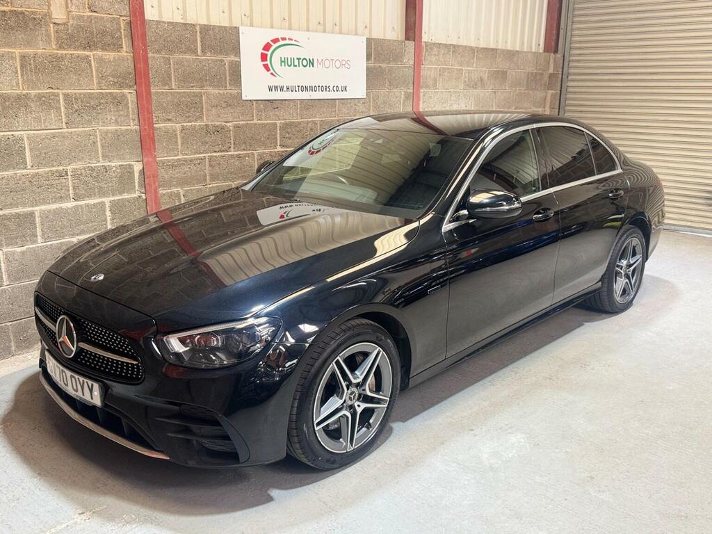 Mercedes-Benz E Class Saloon 2.0 E300de 13.5Kwh Amg Line G-tronic Euro GV70OYY Black #2