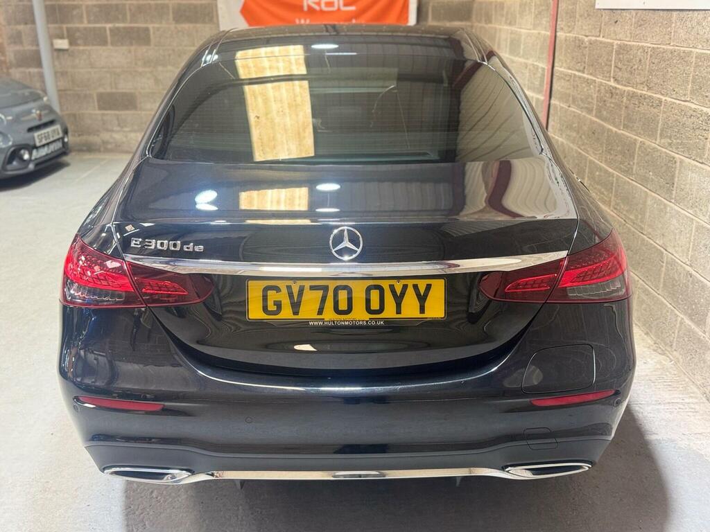 Mercedes-Benz E Class Saloon 2.0 E300de 13.5Kwh Amg Line G-tronic Euro GV70OYY Black #3