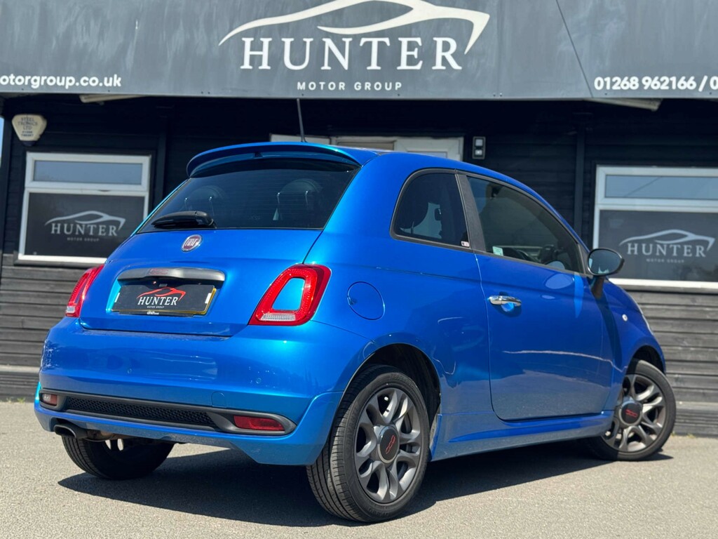 Fiat 500 S BF67VUG Blue #3