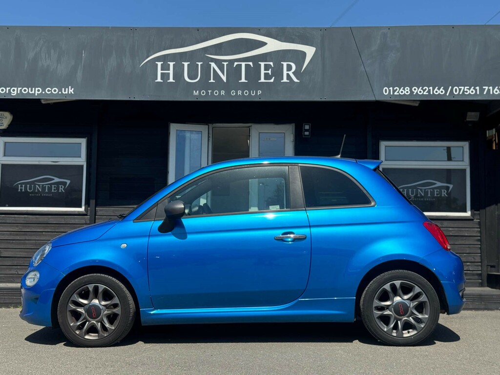 Fiat 500 S BF67VUG Blue #5