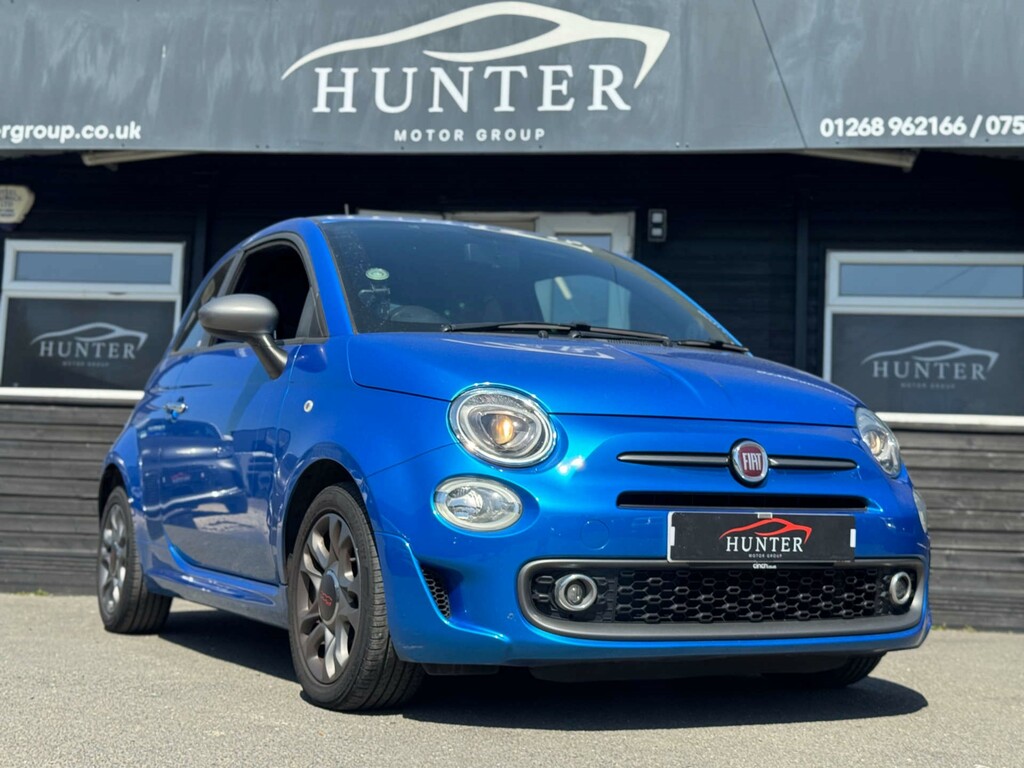 Fiat 500 S BF67VUG Blue #4