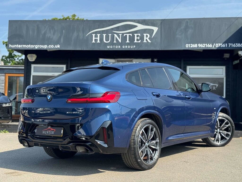 BMW X4 Xdrive 20D M Sport Mhev 4Wd Blue #4