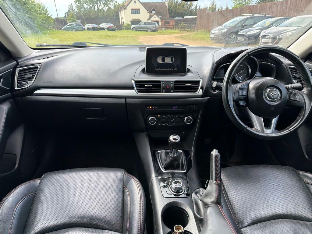 Mazda 3 2.2 Skyactiv-d Sport Nav Euro 6 Ss White #6