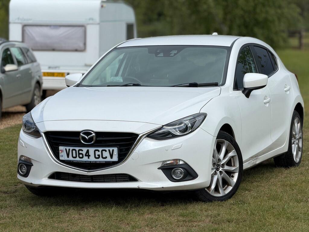 Mazda 3 2.2 Skyactiv-d Sport Nav Euro 6 Ss White #3
