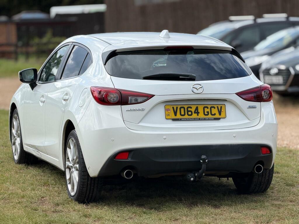 Mazda 3 2.2 Skyactiv-d Sport Nav Euro 6 Ss White #4