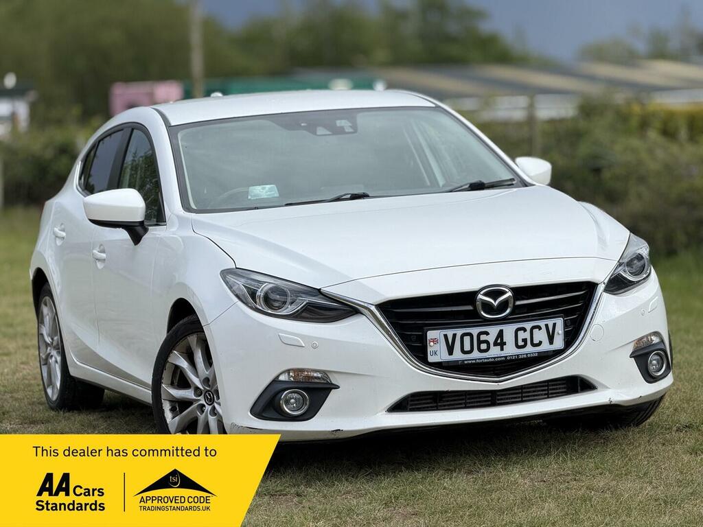 Mazda 3 2.2 Skyactiv-d Sport Nav Euro 6 Ss White