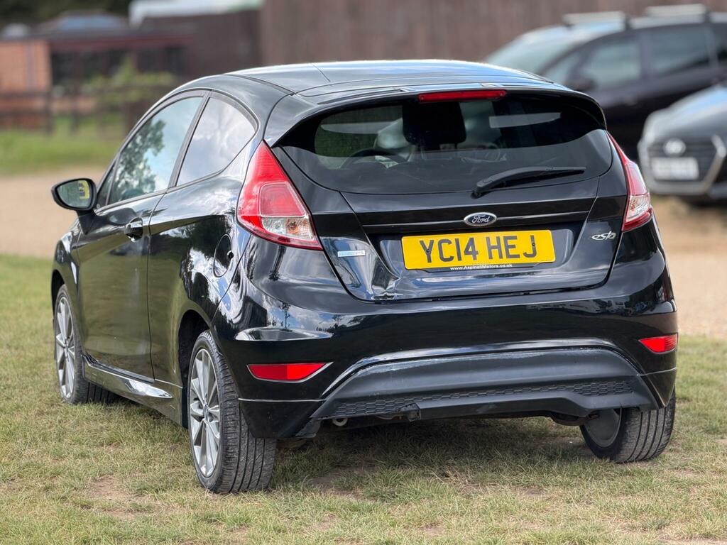 Ford Fiesta 1.0T Ecoboost Zetec S Euro 5 Ss YC14HEJ Black #4