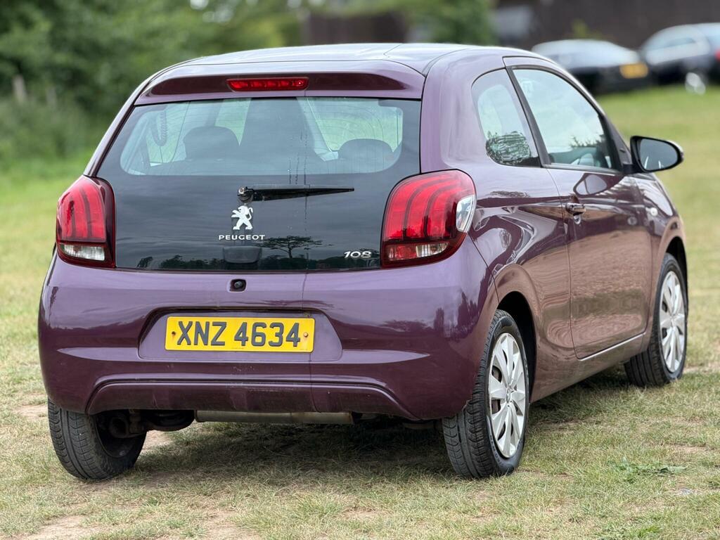 Peugeot 108 1.0 Active Euro 6 XNZ4634 Purple #5