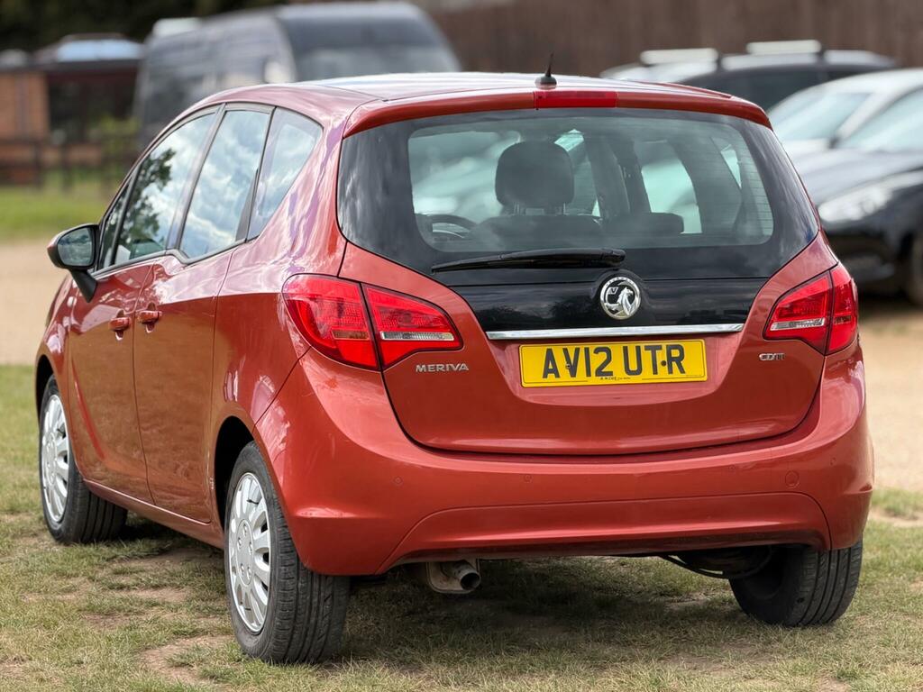 Vauxhall Meriva 1.7 Cdti Exclusiv Euro 5 Orange #4