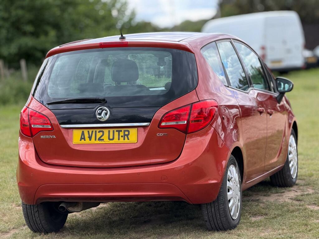 Vauxhall Meriva 1.7 Cdti Exclusiv Euro 5 Orange #5