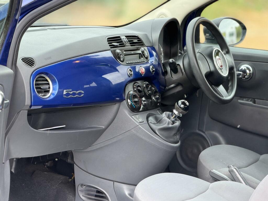 Fiat 500 1.2 Pop Euro 5 Ss ND59FPA Blue #6