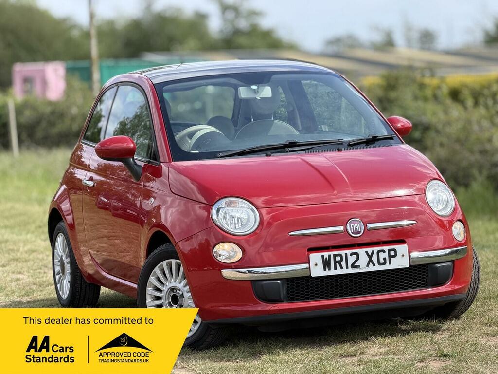 Fiat 500 1.2 Lounge Euro 5 Ss Red
