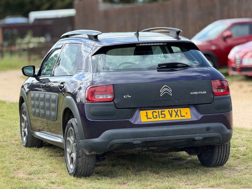 Citroen C4 Cactus 1.6 Bluehdi Feel Euro 6 Ss LG15VXL Purple #4
