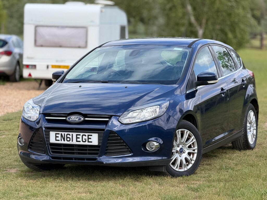 Ford Focus 1.6 Titanium Euro 5 EN61EGE Blue #3